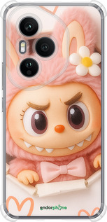 Силикон с усиленными углами чехол Лабубу 2 для Huawei Honor 400 PRO 5G - 6710sp-4036 изображение 