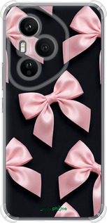 Силикон с усиленными углами чехол Coquette Ribbons Dark Coquette для Huawei Honor 400 PRO 5G - 6767sp-4036 изображение 