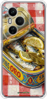 Силикон с усиленными углами чехол Vintage Sardine Tin Phone для Huawei Honor 400 PRO 5G - 6772sp-4036 изображение 