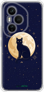 Силикон с усиленными углами чехол Cute Cat Celestial/Witchy для Huawei Honor 400 PRO 5G - 6787sp-4036 изображение 