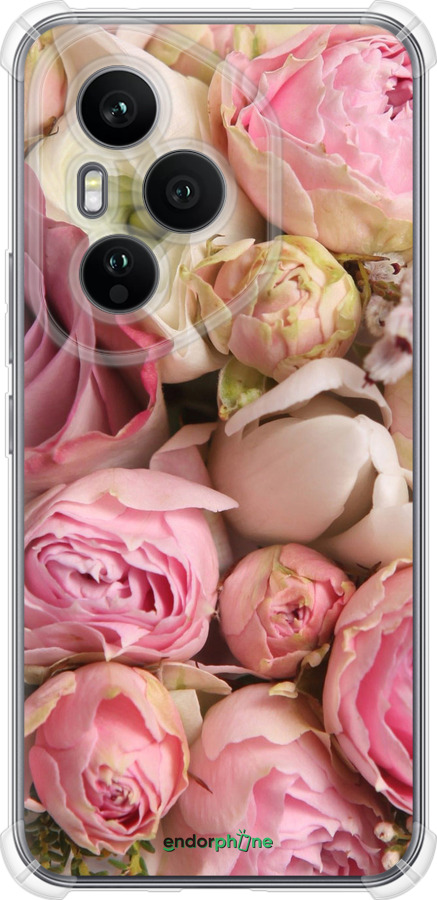 Силикон с усиленными углами чехол Розы v2 для Huawei Honor 400 PRO 5G - 2320sp-4036 изображение 