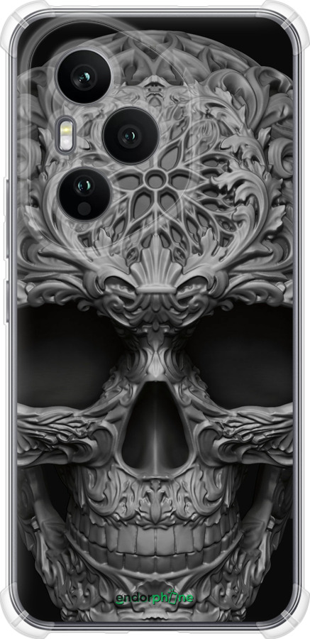 Силикон с усиленными углами чехол skull-ornament для Huawei Honor 400 PRO 5G - 4101sp-4036 изображение 