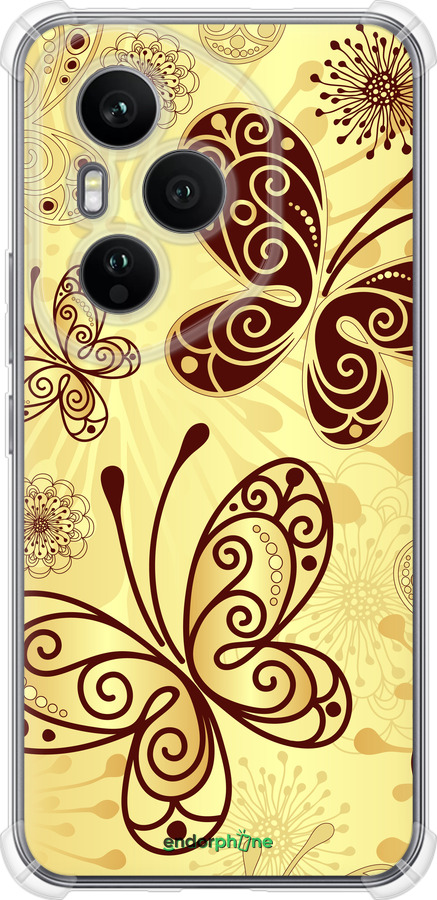 Силикон с усиленными углами чехол Красивые бабочки для Huawei Honor 400 PRO 5G - 4170sp-4036 изображение 