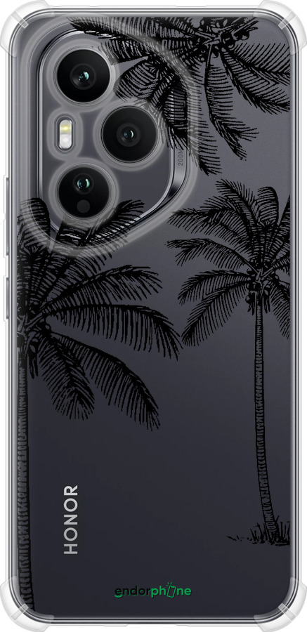 Силикон с усиленными углами чехол Пальмы1 для Huawei Honor 400 PRO 5G - 4634sp-4036 изображение 