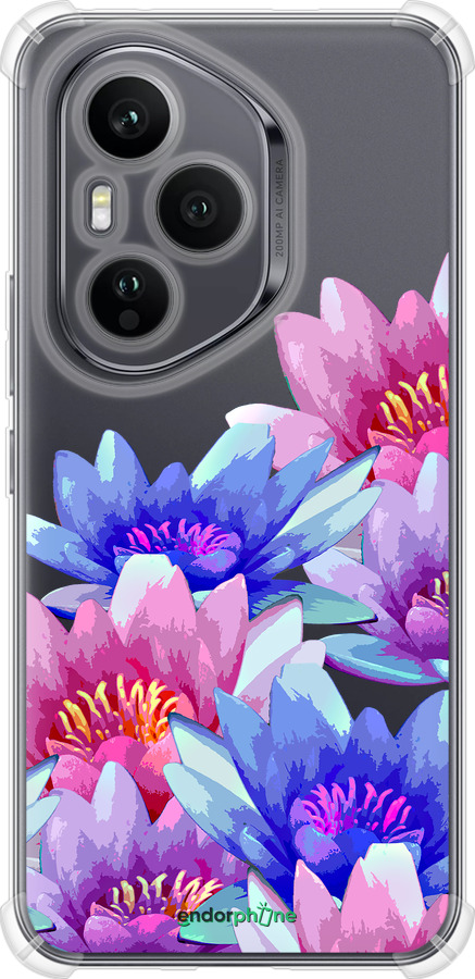 Силикон с усиленными углами чехол Лотос для Huawei Honor 400 PRO 5G - 4862sp-4036 изображение 