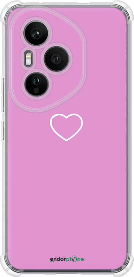 Силикон с усиленными углами чехол Сердце 2 для Huawei Honor 400 PRO 5G - 4863sp-4036 изображение 