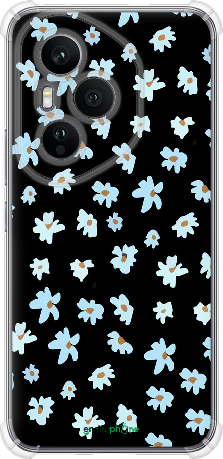 Силикон с усиленными углами чехол Цветочный для Huawei Honor 400 PRO 5G - 4900sp-4036 изображение 