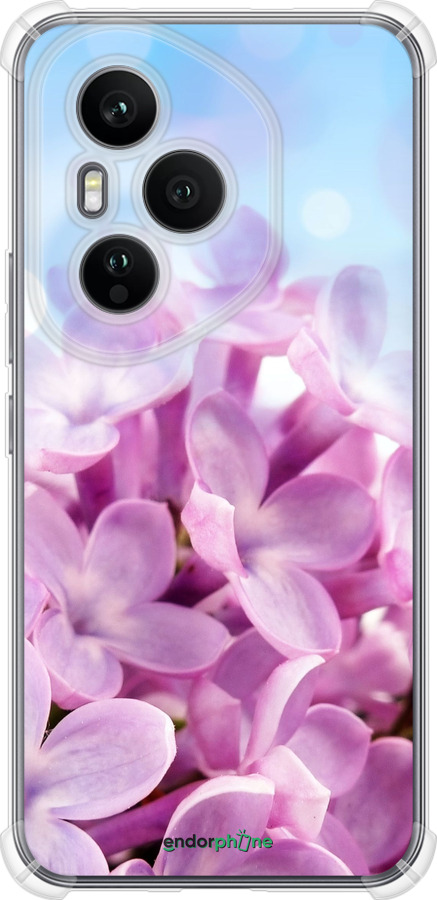 Силикон с усиленными углами чехол Сирень для Huawei Honor 400 PRO 5G - 527sp-4036 изображение 