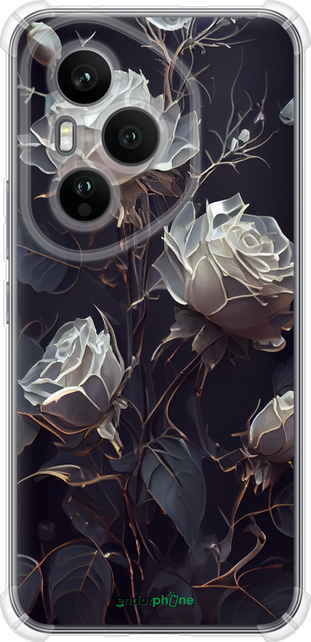Силикон с усиленными углами чехол Розы 2 для Huawei Honor 400 PRO 5G - 5550sp-4036 изображение 