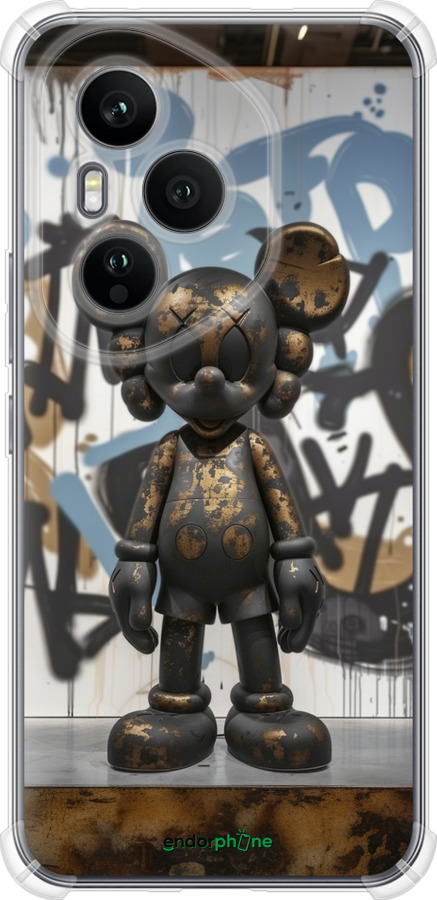 Силикон с усиленными углами чехол Bronze kaws v2 для Huawei Honor 400 PRO 5G - 6098sp-4036 изображение 