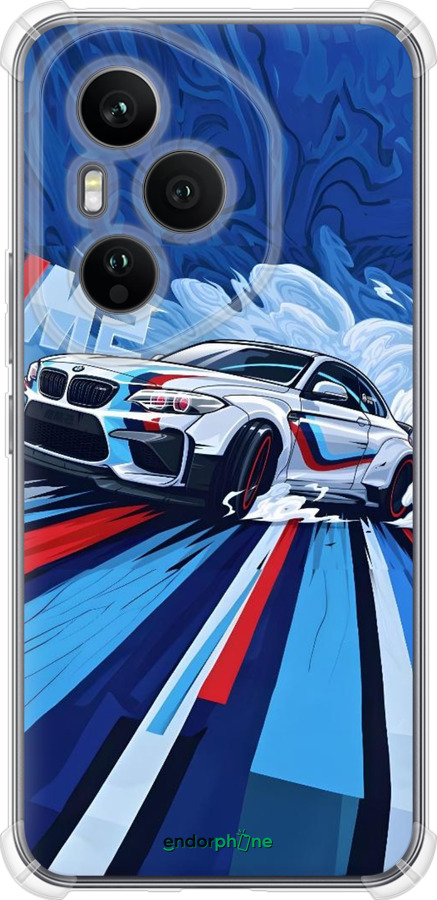 Силикон с усиленными углами чехол БМВ для Huawei Honor 400 PRO 5G - 6292sp-4036 изображение 