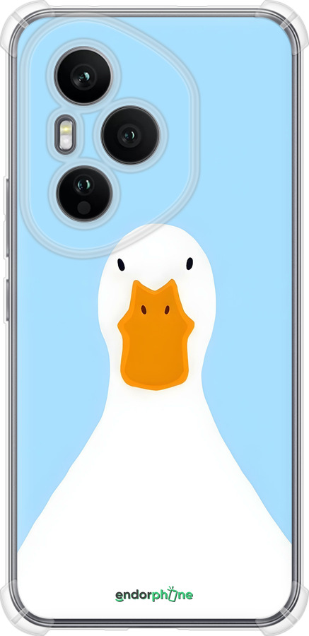 Силикон с усиленными углами чехол Гусь для Huawei Honor 400 PRO 5G - 6350sp-4036 изображение 