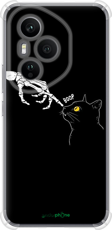 Силикон с усиленными углами чехол Кошка для Huawei Honor 400 PRO 5G - 6505sp-4036 изображение 