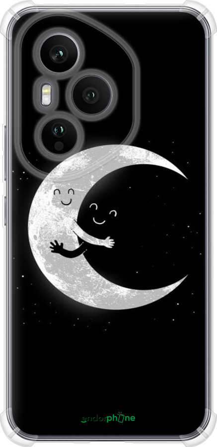 Силикон с усиленными углами чехол Лунные объятия для Huawei Honor 400 PRO 5G - 6508sp-4036 изображение 
