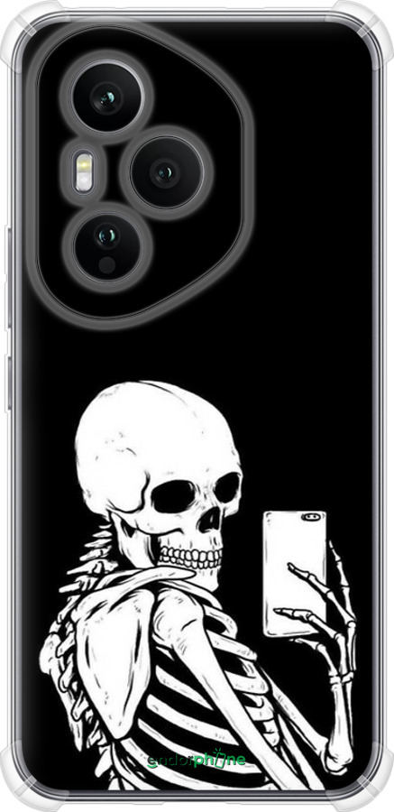 Силикон с усиленными углами чехол Скелет делает Selfie для Huawei Honor 400 PRO 5G - 6535sp-4036 изображение 