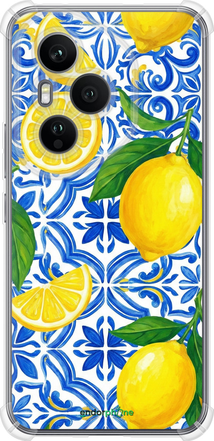 Силіконовий протиударний с посиленими кутами чехол Grocery Girl Italian Summer для Huawei Honor 400 PRO 5G - 6766sp-4036 изображение 
