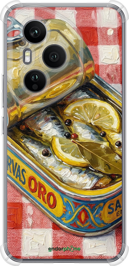 Силикон с усиленными углами чехол Vintage Sardine Tin Phone для Huawei Honor 400 PRO 5G - 6772sp-4036 изображение 