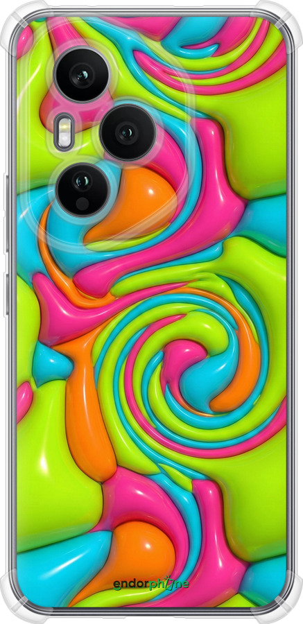 Силикон с усиленными углами чехол Y2K Jelly Dream для Huawei Honor 400 PRO 5G - 6780sp-4036 изображение 