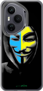 Силиконовый чехол Украинский анонимус для Huawei Honor 400 PRO 5G - 1062u-4036 изображение 