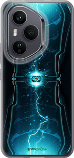 Силиконовый чехол Молнии в цилиндре для Huawei Honor 400 PRO 5G - 120u-4036 изображение 