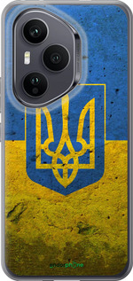 Силиконовый чехол Флаг и герб Украины 2 для Huawei Honor 400 PRO 5G - 378u-4036 изображение 