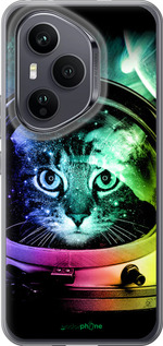 Силиконовый чехол Кот-астронавт для Huawei Honor 400 PRO 5G - 4154u-4036 изображение 