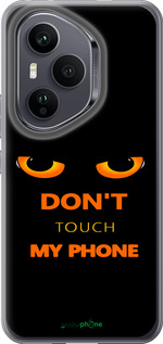 Силиконовый чехол Don't touch the phone для Huawei Honor 400 PRO 5G - 4261u-4036 изображение 