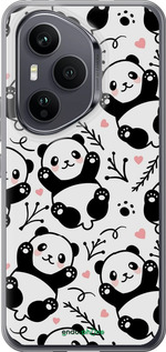 Силиконовый чехол Панды для Huawei Honor 400 PRO 5G - 4318u-4036 изображение 