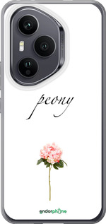 Силиконовый чехол Пион для Huawei Honor 400 PRO 5G - 4366u-4036 изображение 