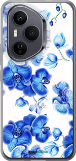 Силиконовый чехол Голубые орхидеи для Huawei Honor 400 PRO 5G - 4406u-4036 изображение 