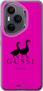 Силиконовый чехол Гуси для Huawei Honor 400 PRO 5G - 4561u-4036 изображение 