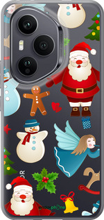 Силиконовый чехол Новогодний 1 для Huawei Honor 400 PRO 5G - 4614u-4036 изображение 