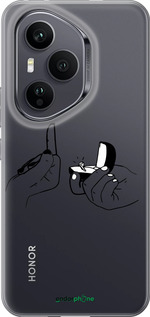 Силиконовый чехол Предложение для Huawei Honor 400 PRO 5G - 4898u-4036 изображение 