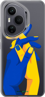 Силиконовый чехол Stand With Ukraine для Huawei Honor 400 PRO 5G - 5255u-4036 изображение 