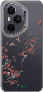 Силіконовий чехол Сакура v2 для Huawei Honor 400 PRO 5G - 5538u-4036 изображение 