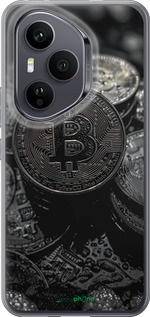 Силиконовый чехол Black Bitcoin для Huawei Honor 400 PRO 5G - 6090u-4036 изображение 