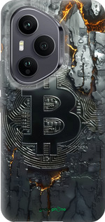 Силиконовый чехол Раскаленный биткойн для Huawei Honor 400 PRO 5G - 6091u-4036 изображение 