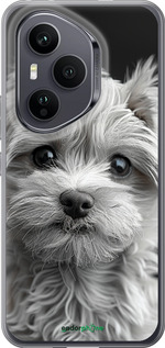 Силиконовый чехол Мальтипу на чорном фоне для Huawei Honor 400 PRO 5G - 6156u-4036 изображение 