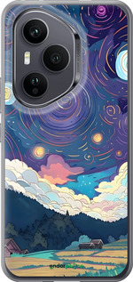 Силиконовый чехол Креативный арт для Huawei Honor 400 PRO 5G - 6322u-4036 изображение 