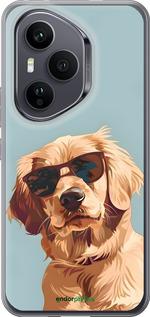 Силиконовый чехол Пес в очках для Huawei Honor 400 PRO 5G - 6381u-4036 изображение 