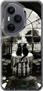 Силиконовый чехол Череп и коты для Huawei Honor 400 PRO 5G - 6432u-4036 изображение 