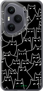 Силиконовый чехол С изображением кошек для Huawei Honor 400 PRO 5G - 6470u-4036 изображение 