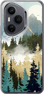 Силиконовый чехол С изображением лесного пейзажа для Huawei Honor 400 PRO 5G - 6548u-4036 изображение 
