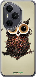 Силиконовый чехол Сова из кофе для Huawei Honor 400 PRO 5G - 777u-4036 изображение 