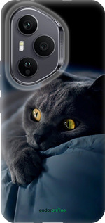 Силиконовый чехол 'Дымчатый кот' для Huawei Honor 400 PRO 5G изображение 2