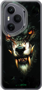 Силиконовый чехол Дьявольский волк для Huawei Honor 400 PRO 5G - 833u-4036 изображение 