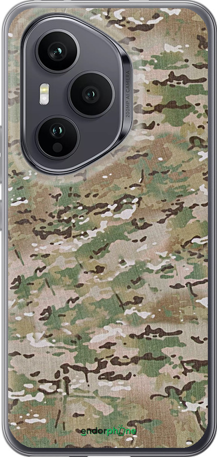 Силиконовый чехол Камуфляж v5 для Huawei Honor 400 PRO 5G - 1201u-4036 изображение 