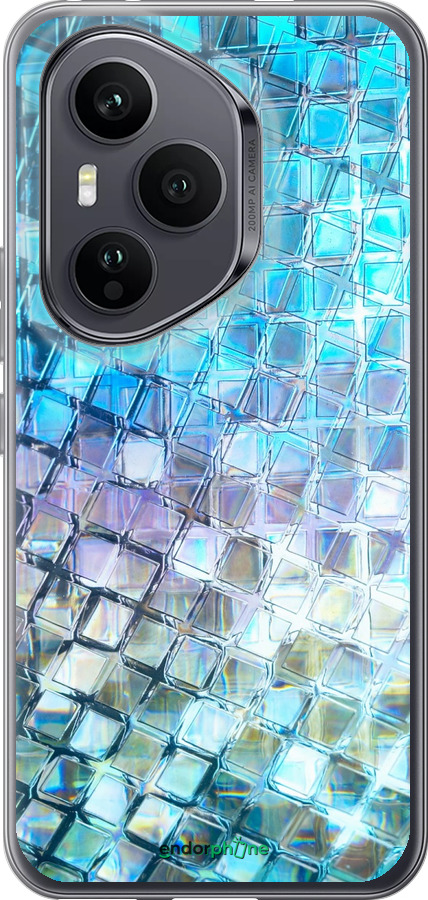 Силиконовый чехол Переливающаяся чешуя для Huawei Honor 400 PRO 5G - 227u-4036 изображение 