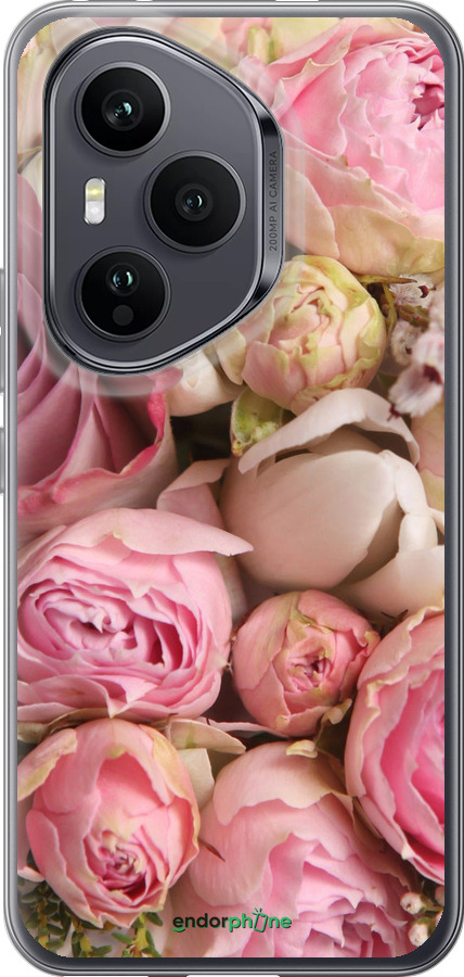 Силиконовый чехол Розы v2 для Huawei Honor 400 PRO 5G - 2320u-4036 изображение 