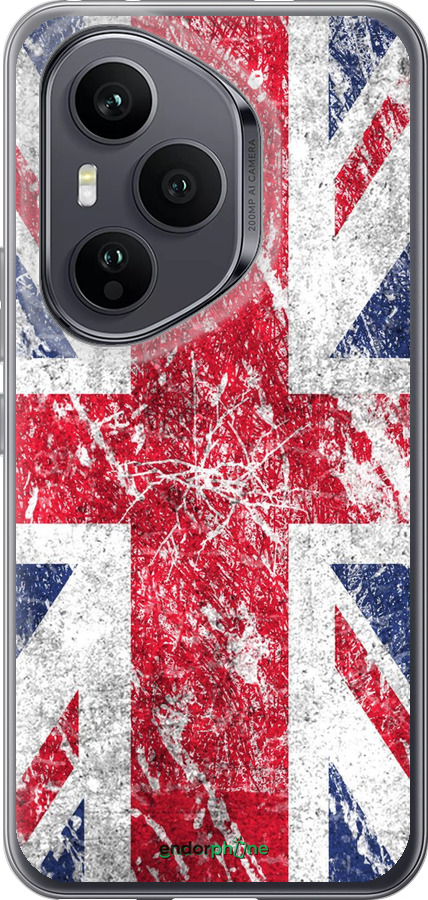 Силиконовый чехол Флаг Великобритании 1 для Huawei Honor 400 PRO 5G - 386u-4036 изображение 
